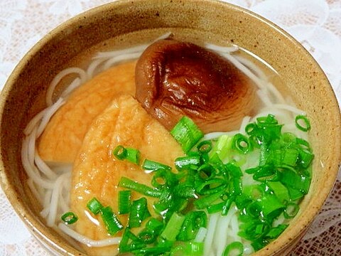 麺つゆで簡単にゅう麺